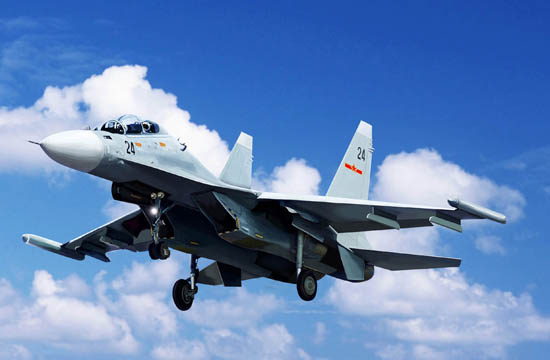 俄羅斯Su-30MKK"側(cè)衛(wèi)"G戰(zhàn)斗機(jī) 03917