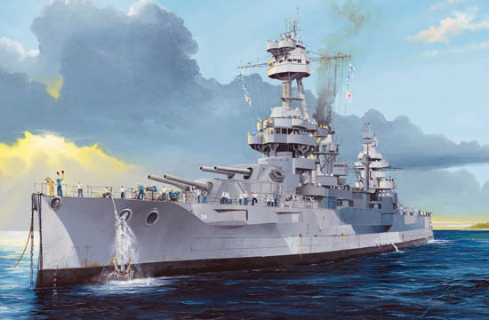 美國(guó)海軍紐約號(hào)戰(zhàn)列艦BB-34 05339