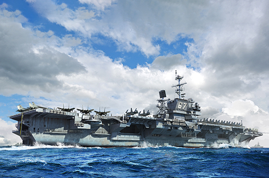 美國(guó)海軍“約翰·肯尼迪”號(hào)航空母艦CV-67 06716