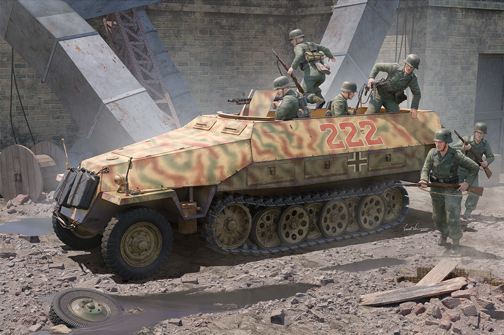 Sd.Kfz 251 D型半履帶輸送車(chē) 00942