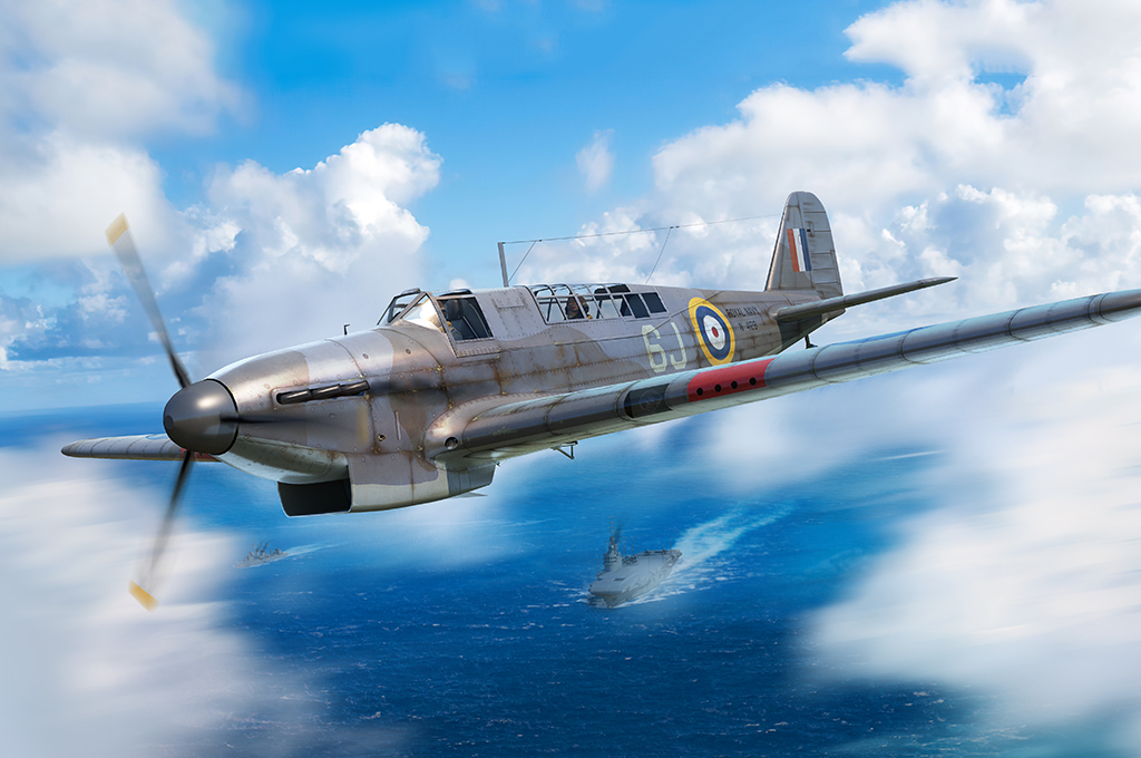 英國(guó)管鼻鹱MK.I艦載戰(zhàn)斗機(jī) 05822