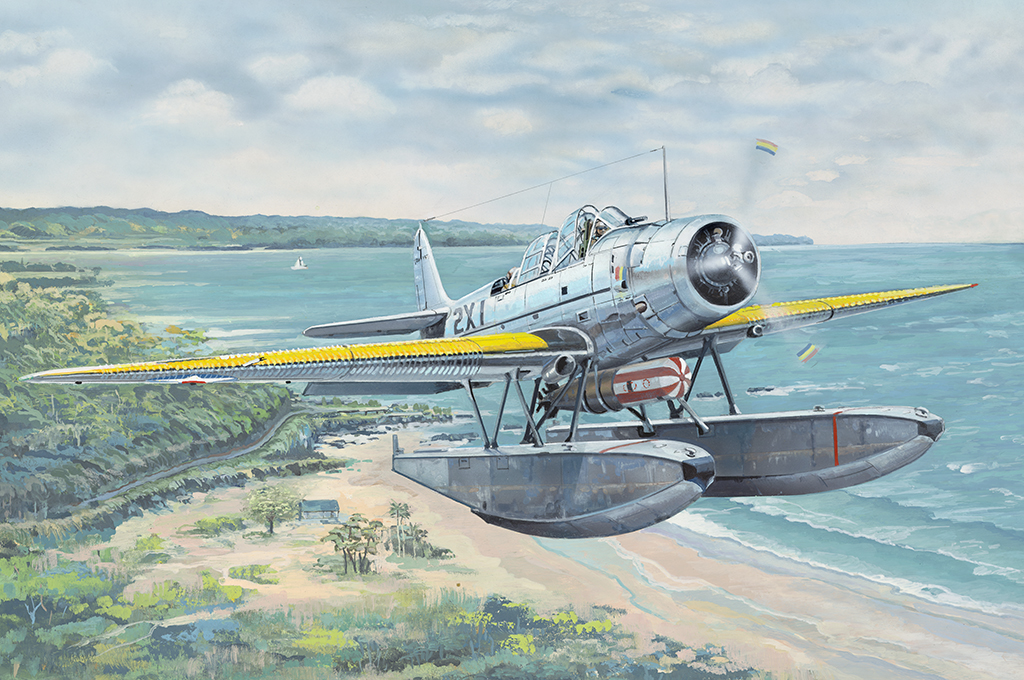 美國(guó)TBD-1A“蹂躪者”水上魚(yú)雷攻擊機(jī) 03233