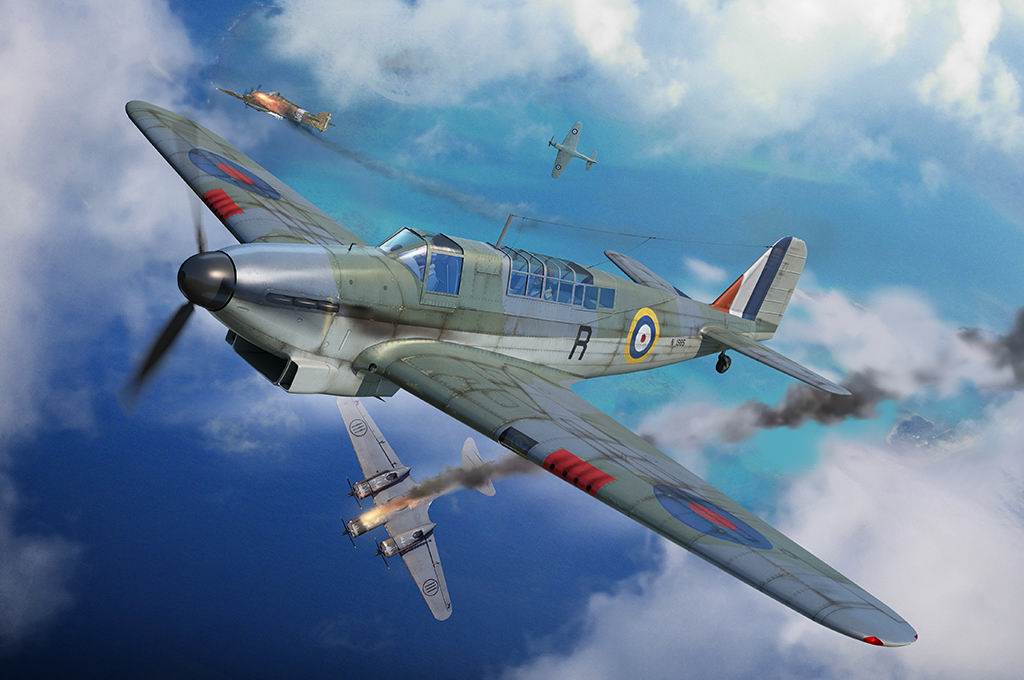 英國(guó)“管鼻鹱”MK.II艦載戰(zhàn)斗機(jī) 05823