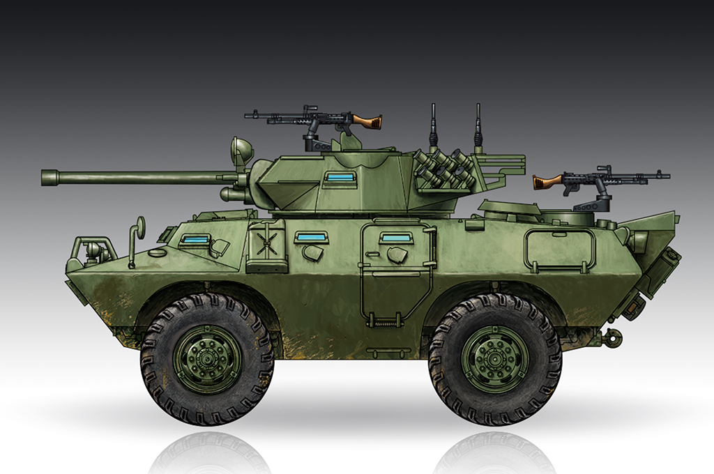 LAV-150 APC 90mm Mecar Gun 07442