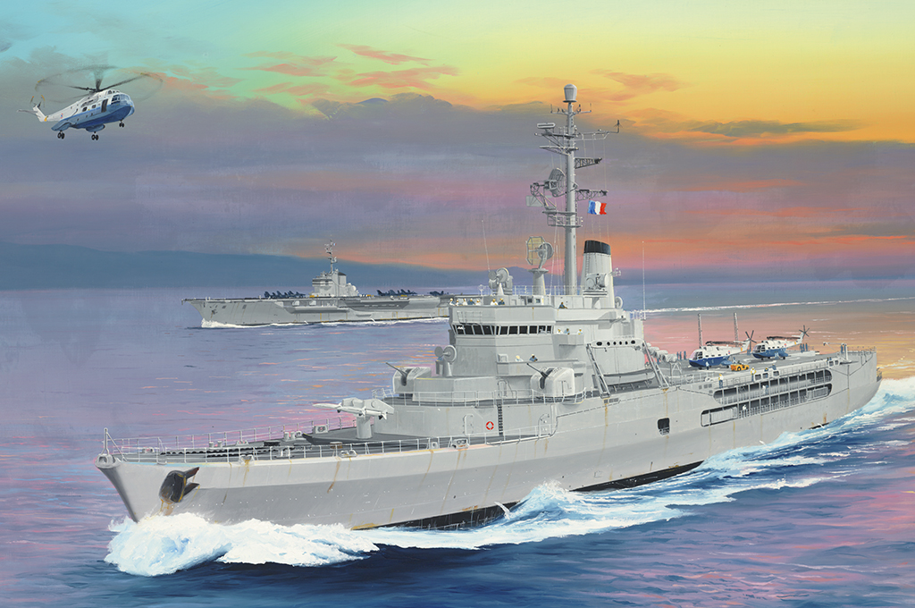 French Navy Helicopter Cruiser Jeanne d’Arc 1964 05636