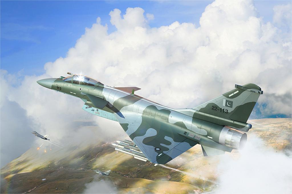 PAF J-10CE Multi-Role Fighter & IAF Rafale 2 in 1 01690